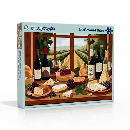 Bottles & Bites 1000 Piece Jigsaw Puzzle Snappy