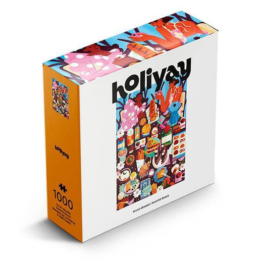 Bountiful Brunch 1000 Piece Jigsaw Puzzle Holiyay