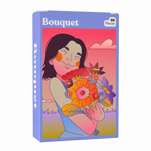 Bouquet 99 Piece Mini Jigsaw Puzzle Puzzledly