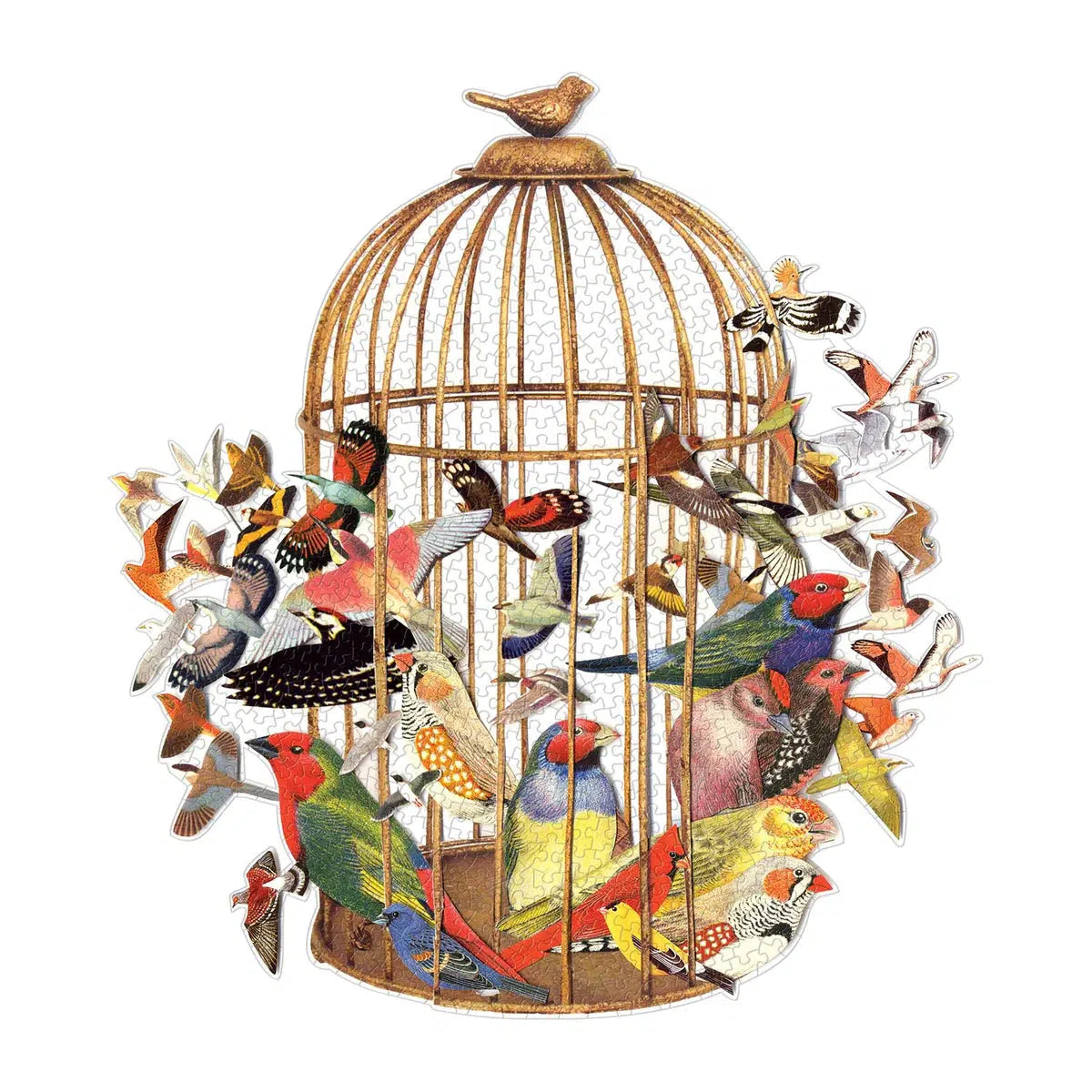 Bouquet of Birds 750 Piece Jigsaw Puzzle Galison