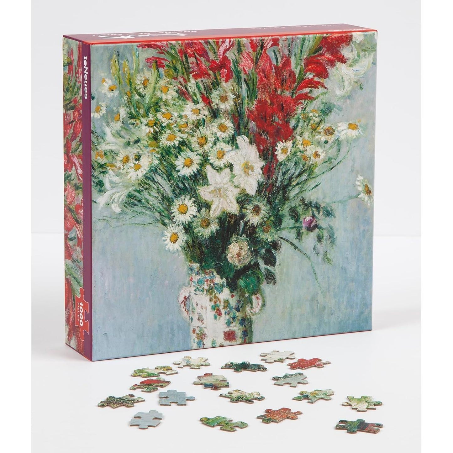Bouquet of Gladioli by Monet 1000 Piece Jigsaw Puzzle teNeues