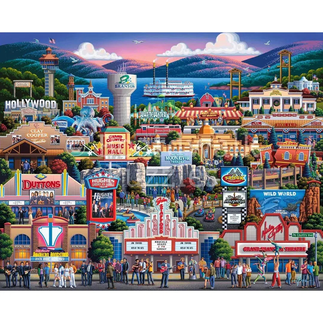 Branson 210 Piece Jigsaw Puzzle Boardwalk