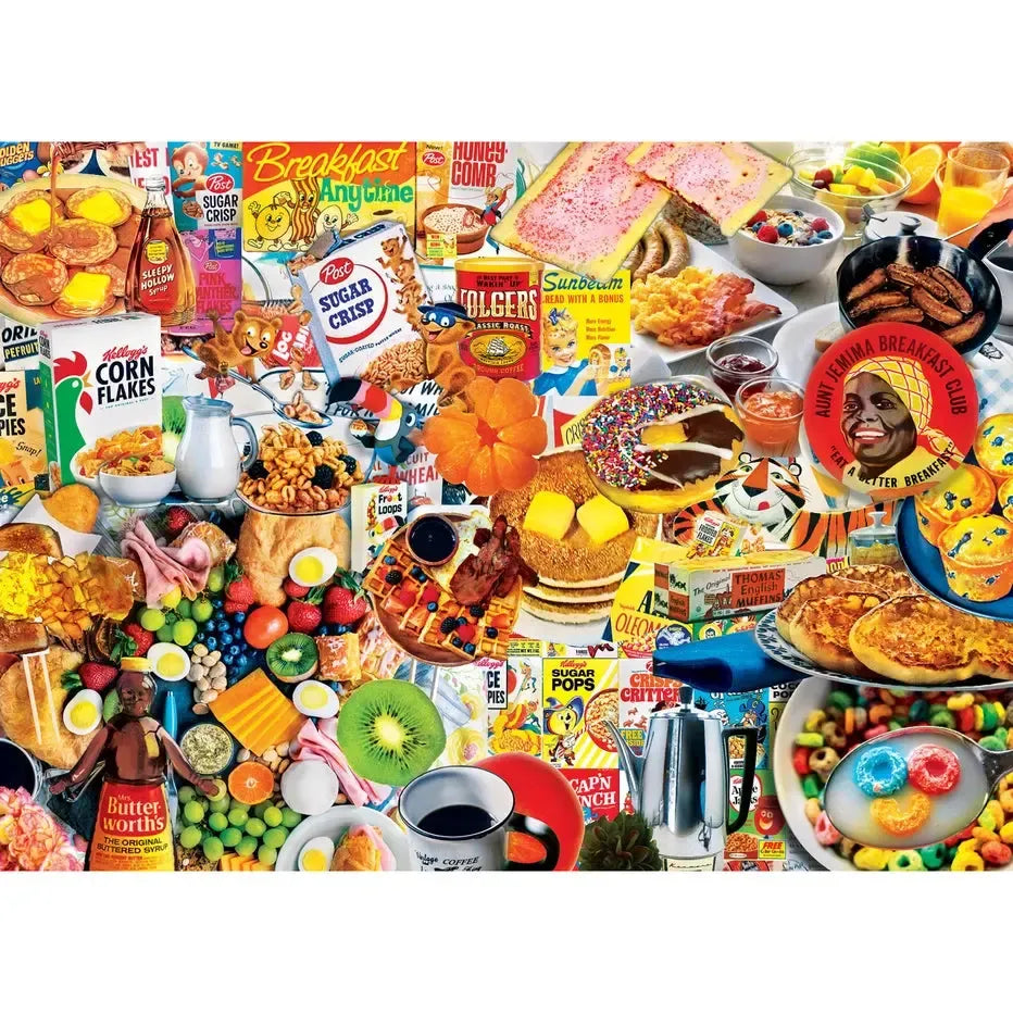 Breakfast Eats Flashbacks 1000 Piece Jigsaw Puzzle MasterPieces