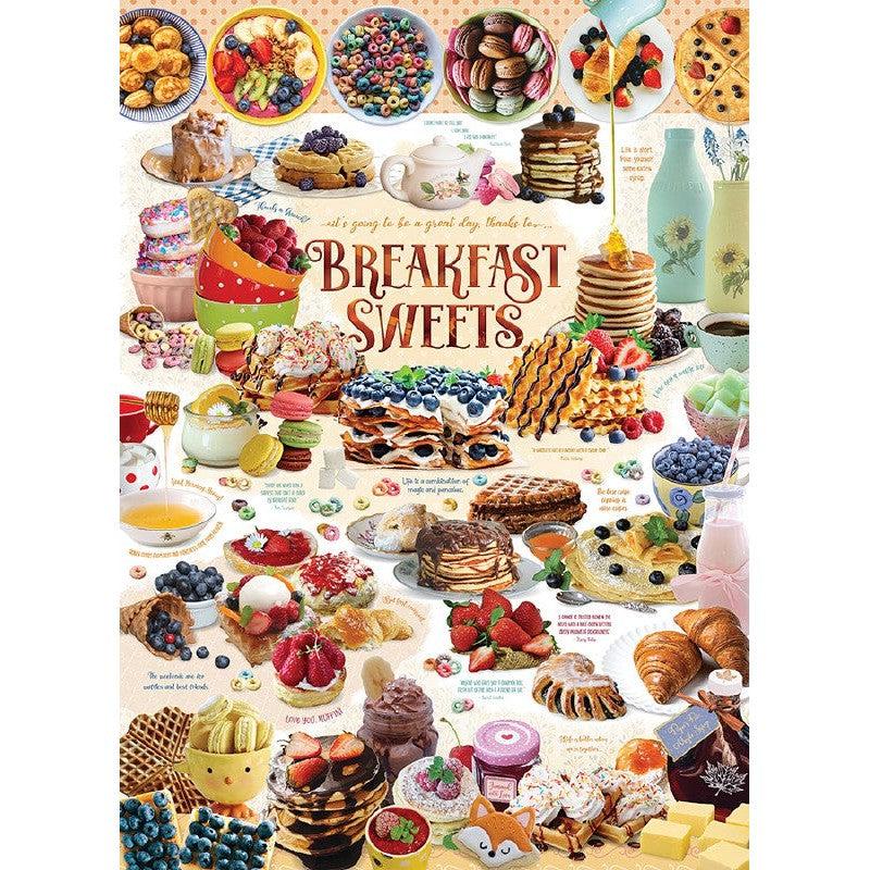 Breakfast Sweets 1000 Piece Jigsaw Puzzle Cobble Hill