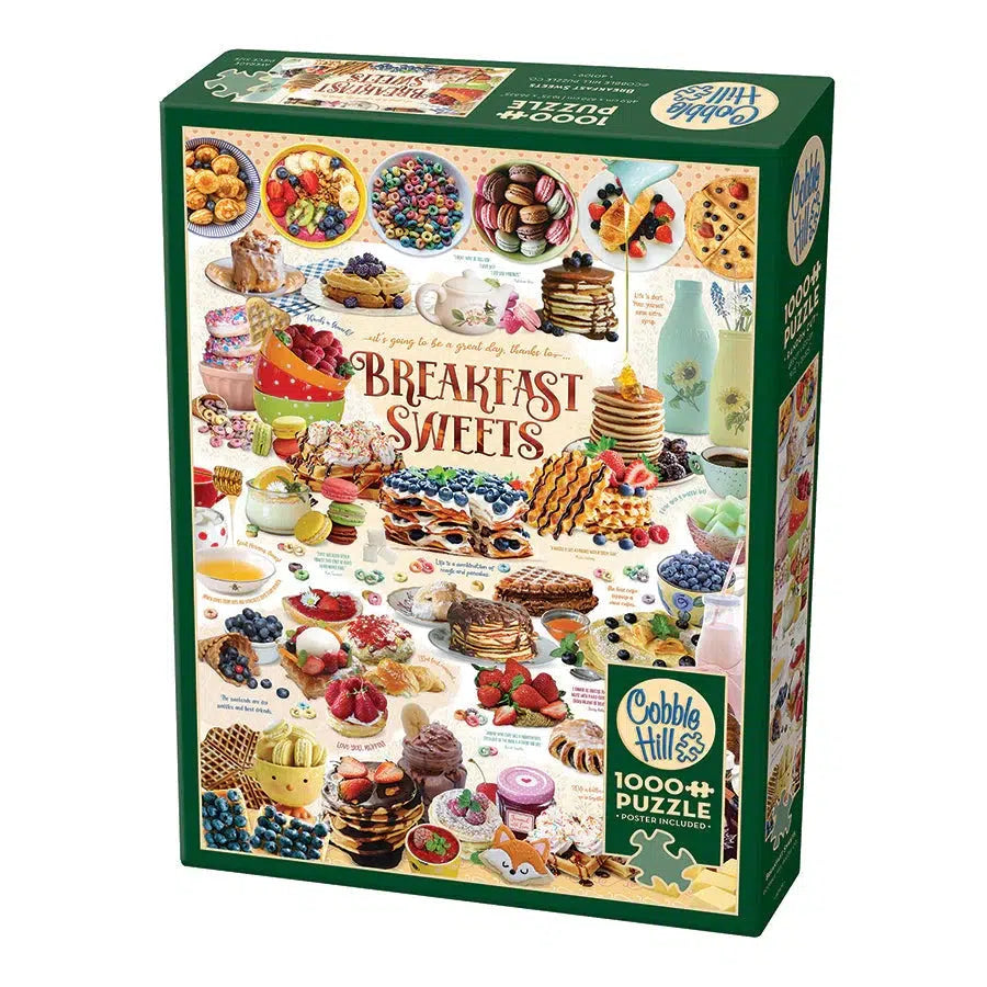 Breakfast Sweets 1000 Piece Jigsaw Puzzle Cobble Hill