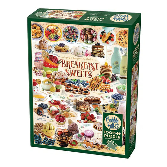 Breakfast Sweets 1000 Piece Jigsaw Puzzle Cobble Hill