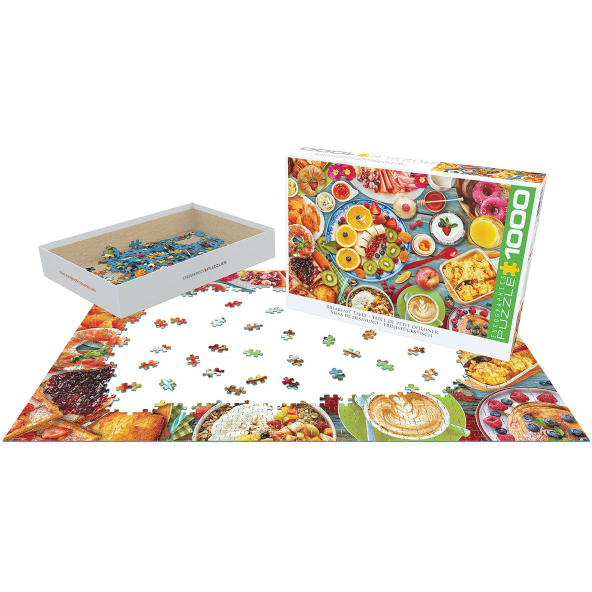 Breakfast Table 1000 Piece Jigsaw Puzzle Eurographics