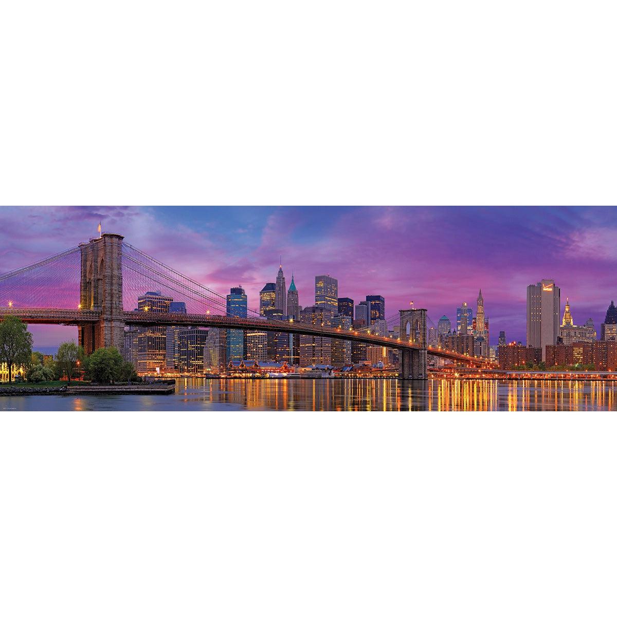 Brooklyn Bridge 1000 Piece Panoramic Jigsaw Puzzle Eurographics