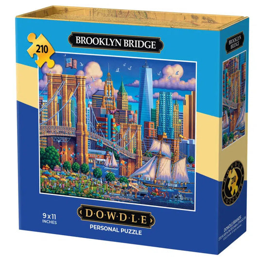 Brooklyn Bridge 210 Piece Jigsaw Puzzle Dowdle