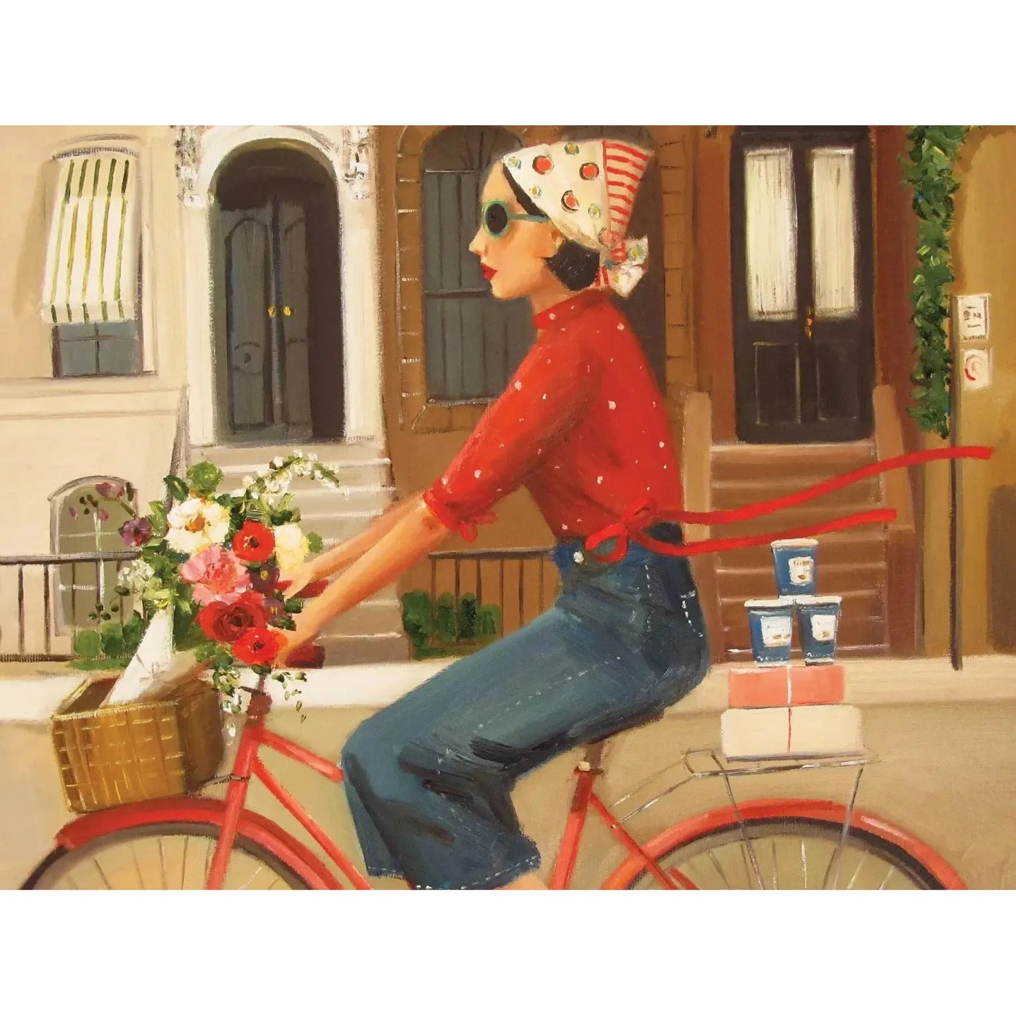 Brownstones 1000 Piece Jigsaw Puzzle NYPC