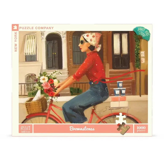 Brownstones 1000 Piece Jigsaw Puzzle NYPC