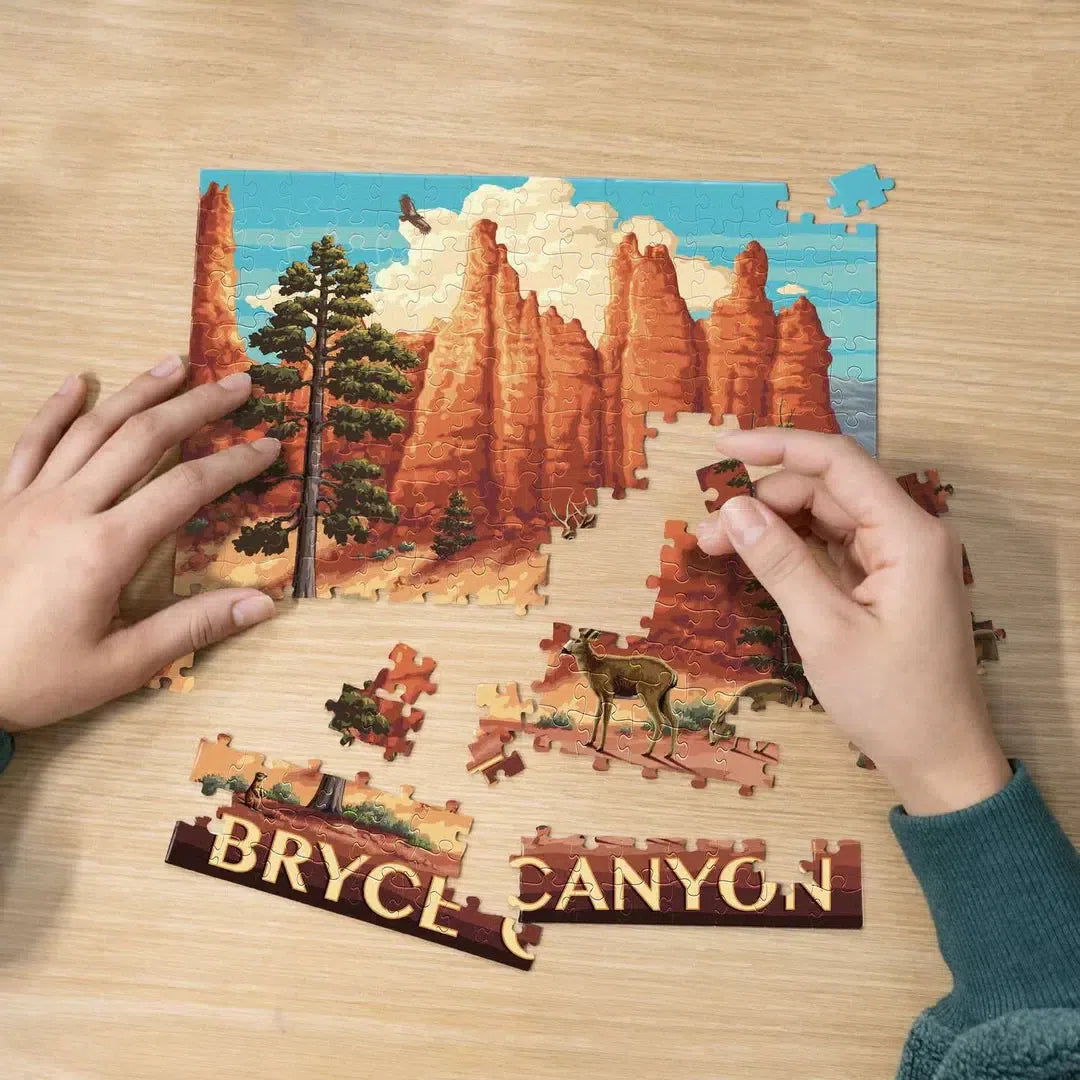 Bryce Canyon National Park 210 Piece Jigsaw Puzzle Boardwalk