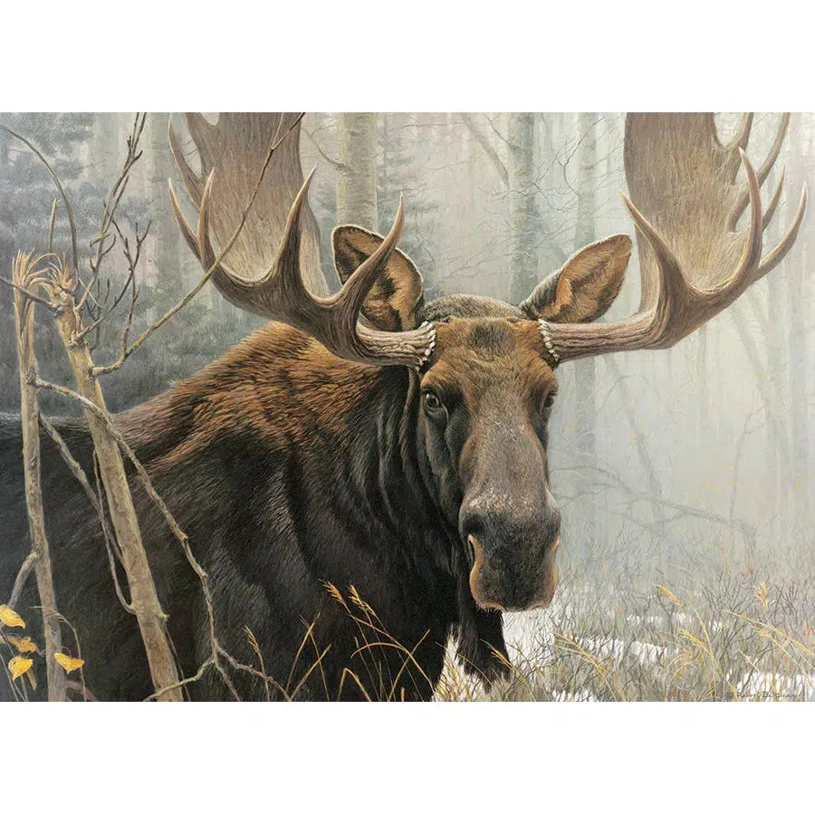 Bull Moose 500 Piece Jigsaw Puzzle Cobble Hill