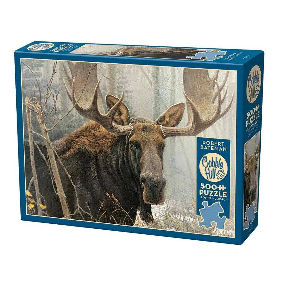 Bull Moose 500 Piece Jigsaw Puzzle Cobble Hill