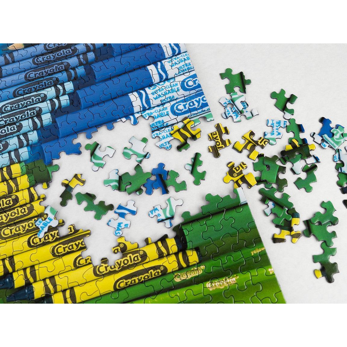 Burst of Color Crayola Crayon 1000 Piece Jigsaw Puzzle Springbok