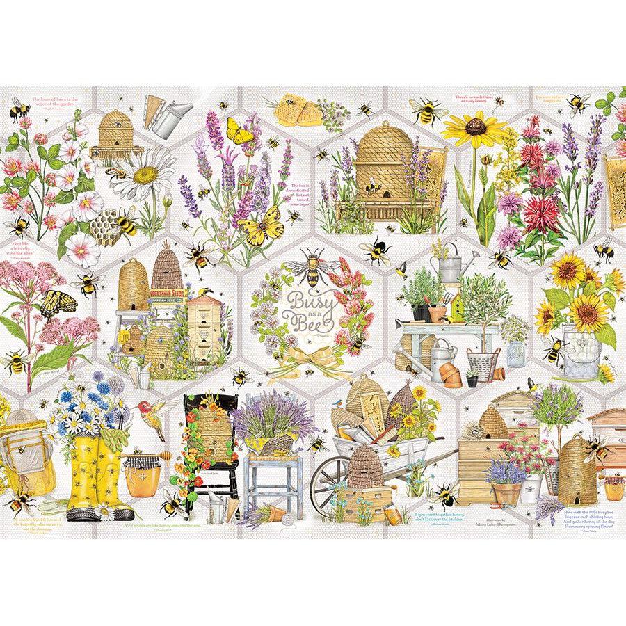 Busy as a Bee 500 Piece Jigsaw Puzzle Cobble Hill