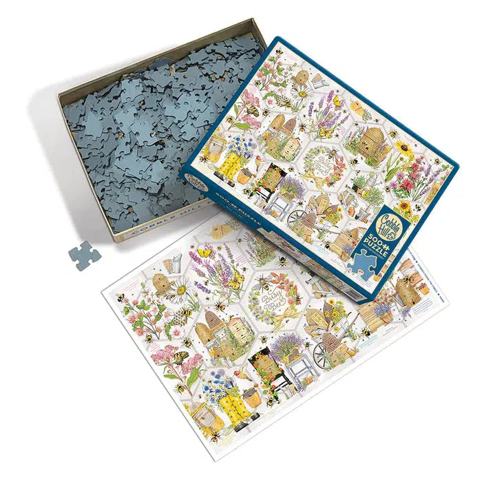 Busy as a Bee 500 Piece Jigsaw Puzzle Cobble Hill