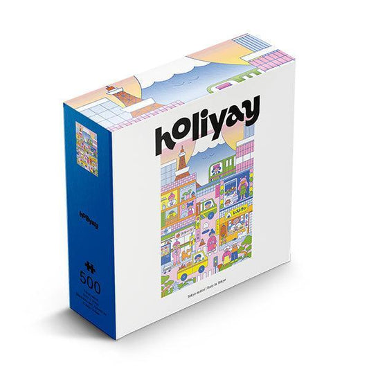 Busy in Tokyo 500 Piece Jigsaw Puzzle Holiyay