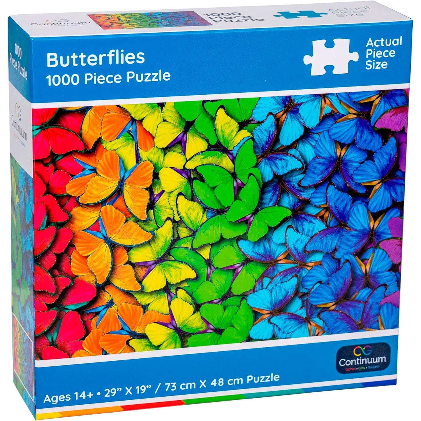 Butterflies 1000 Piece Jigsaw Puzzle Continuum