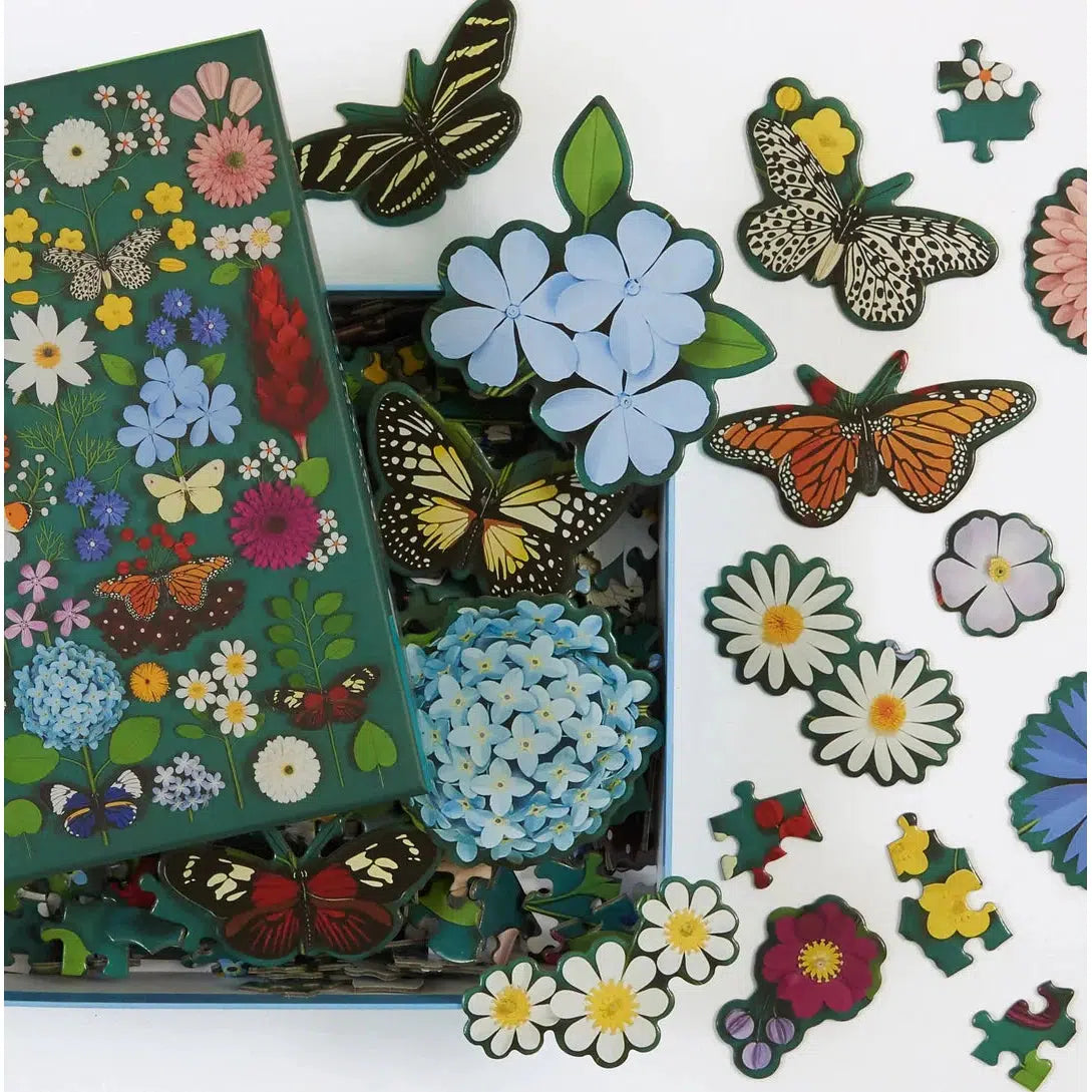 Butterfly Botanica 500 Piece Jigsaw Puzzle Galison