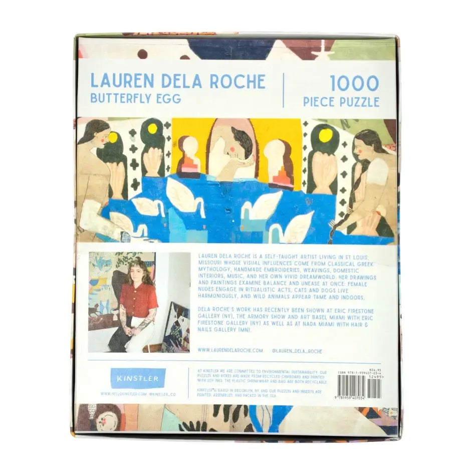 Butterfly Egg 1000 Piece Jigsaw Puzzle Kinstler