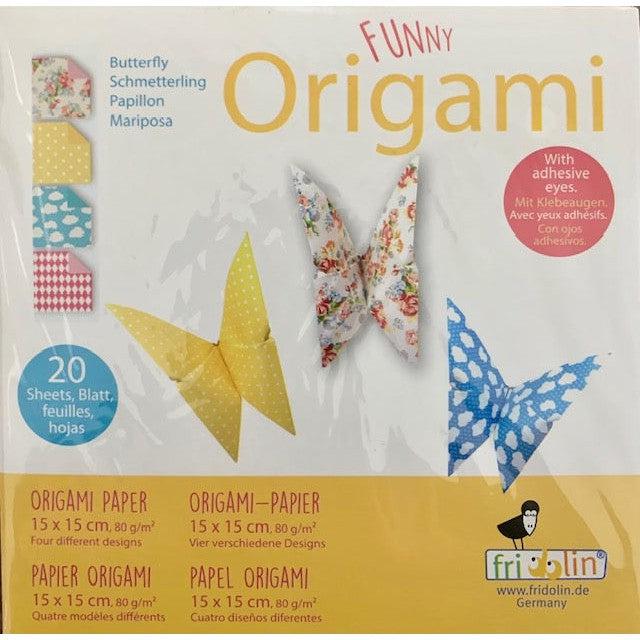 Butterfly Funny Origami Kit Fridolin