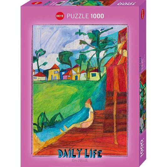 By the River Daily Life 1000 Piece Jigsaw Puzzle Heye