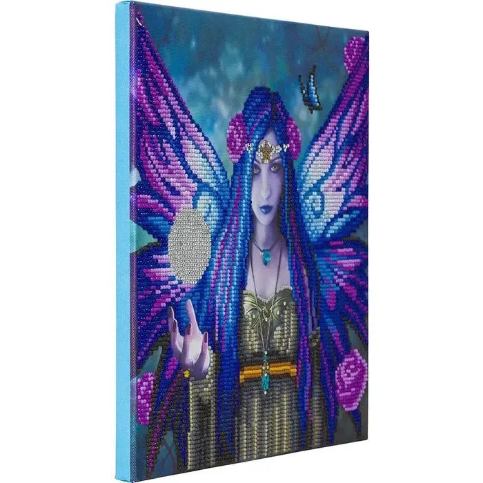 Mystic Aura Crystal Art Framed Canvas Kit Craft Buddy