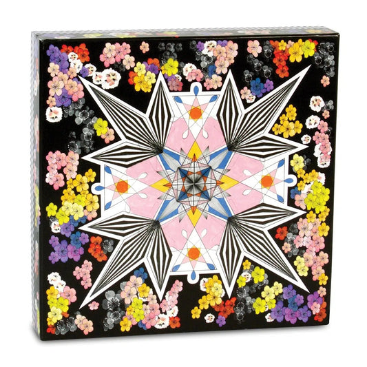 C. Lacroix Flowers Galaxy 500 Piece Double Sided Jigsaw Puzzle