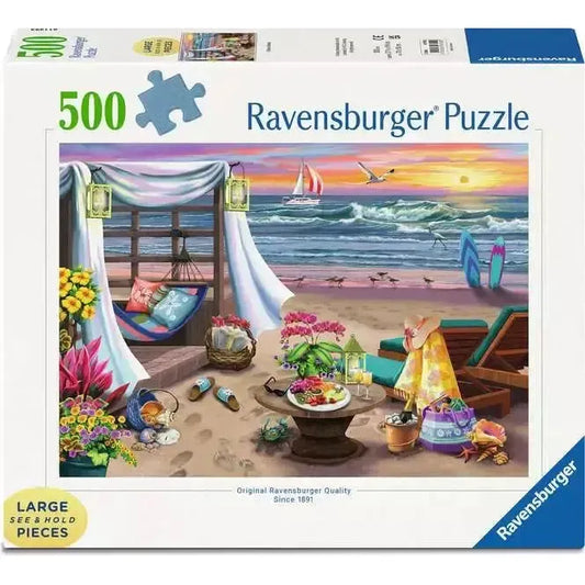 Cabana Retreat 500 Large Piece Jigsaw Puzzle Ravensburger