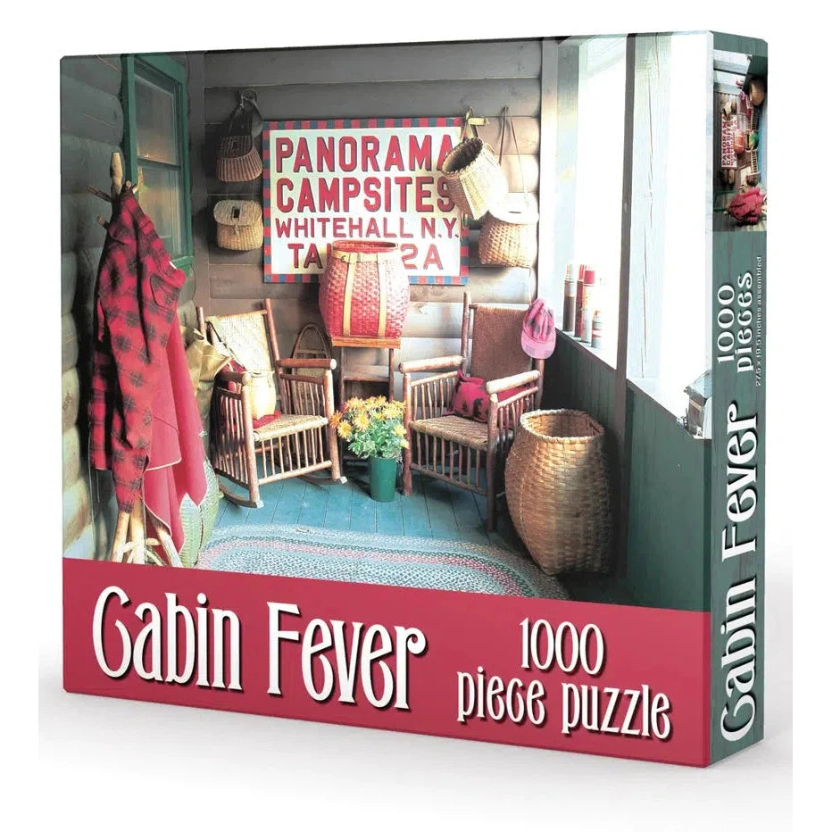 Cabin Fever 1000 Piece Jigsaw Puzzle Gibbs Smith