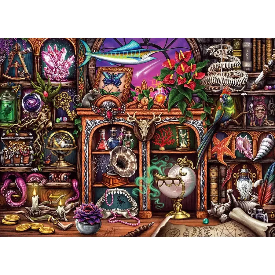 Cabinet of Curiosities 500 Piece Jigsaw Puzzle Cobble Hill