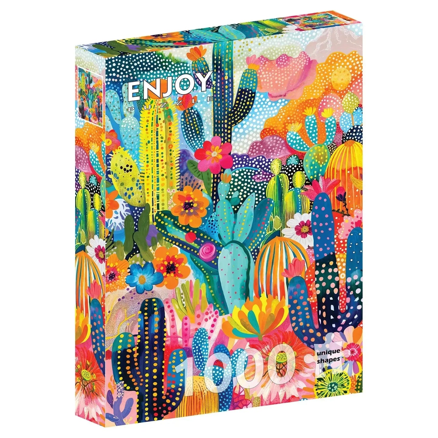 Cacti Land 1000 Piece Jigsaw Puzzle Enjoy