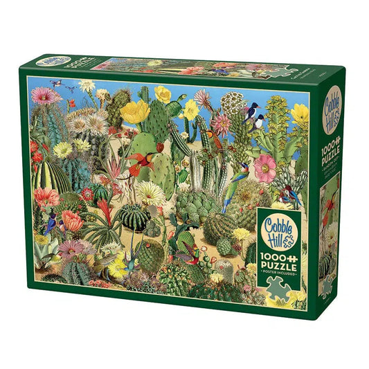 Cactus Garden 1000 Piece Jigsaw Puzzle Cobble Hill