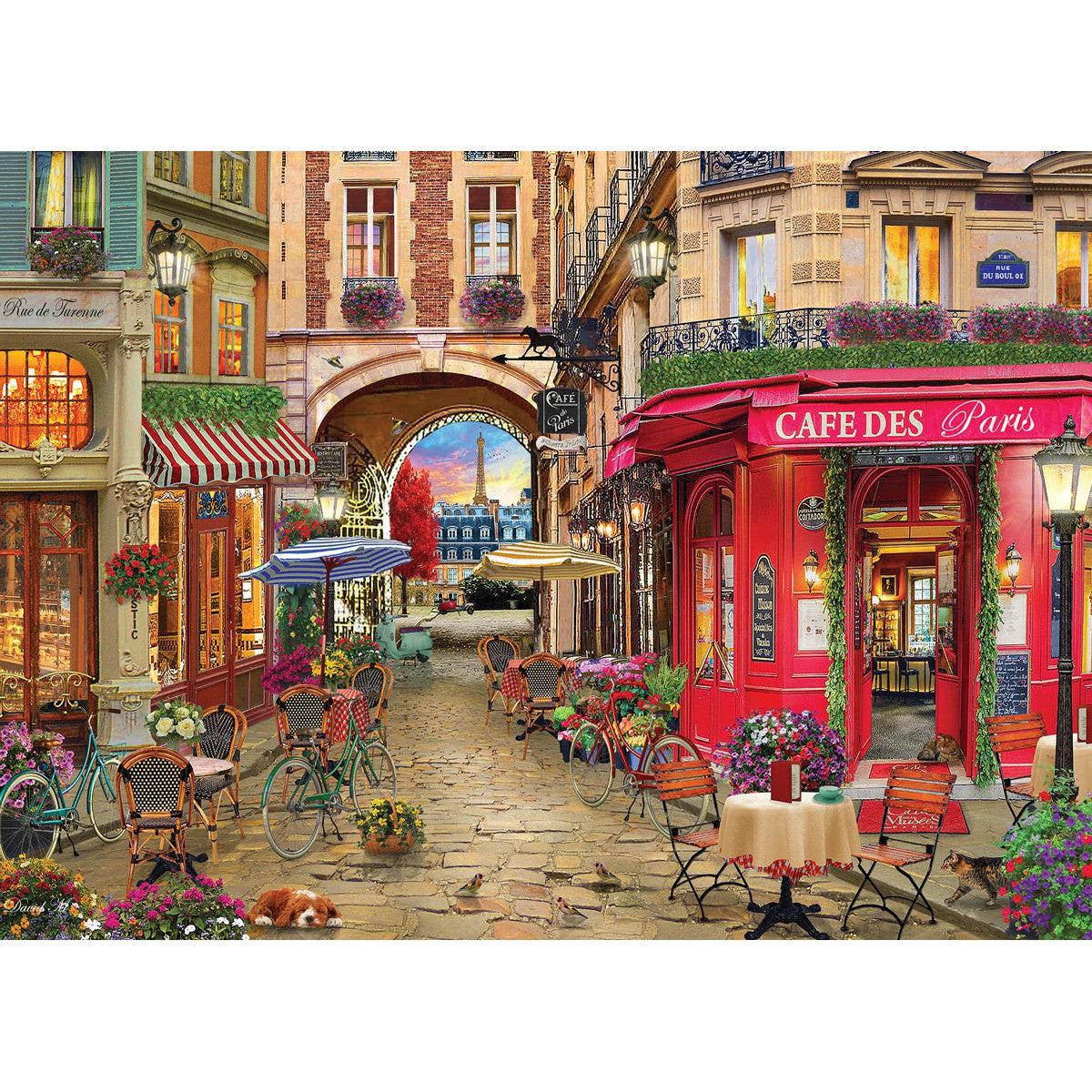 Café des Paris 500 Piece Jigsaw Puzzle Cobble Hill