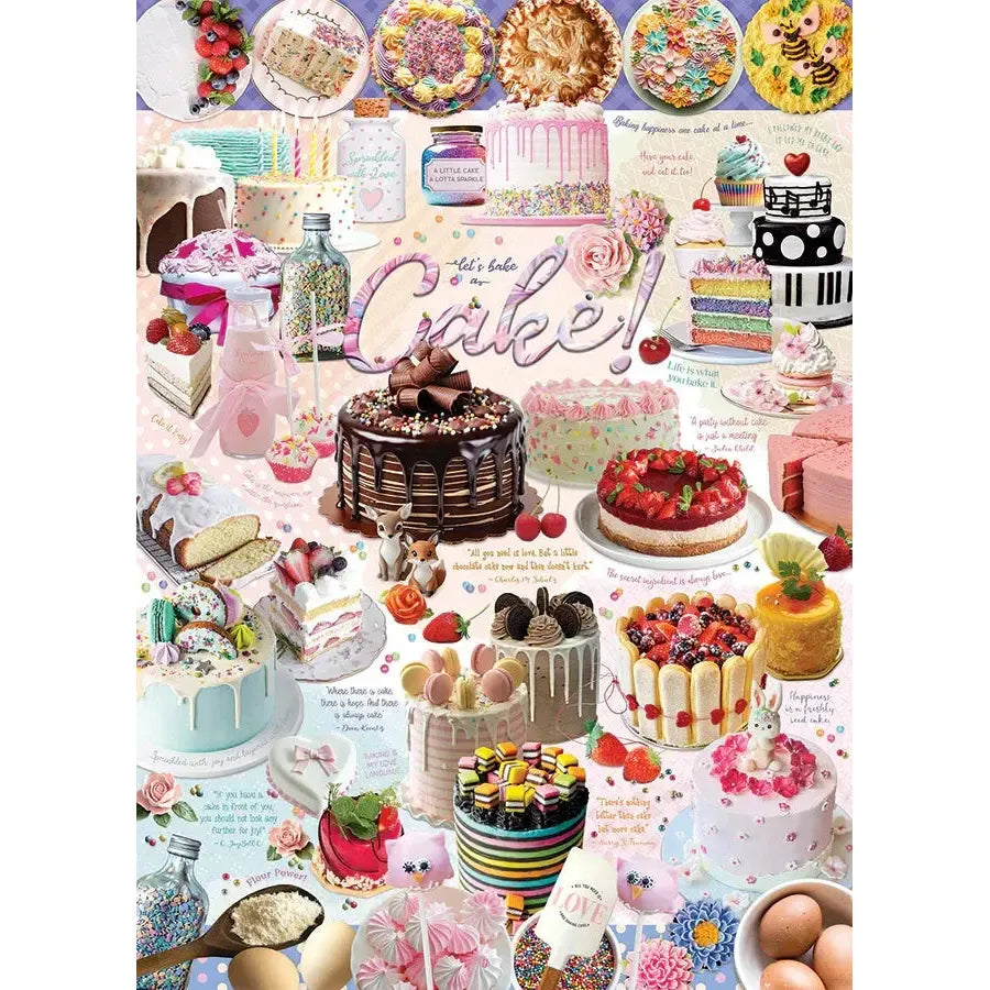 Cake Time 1000 Piece Jigsaw Puzzle Cobble Hill