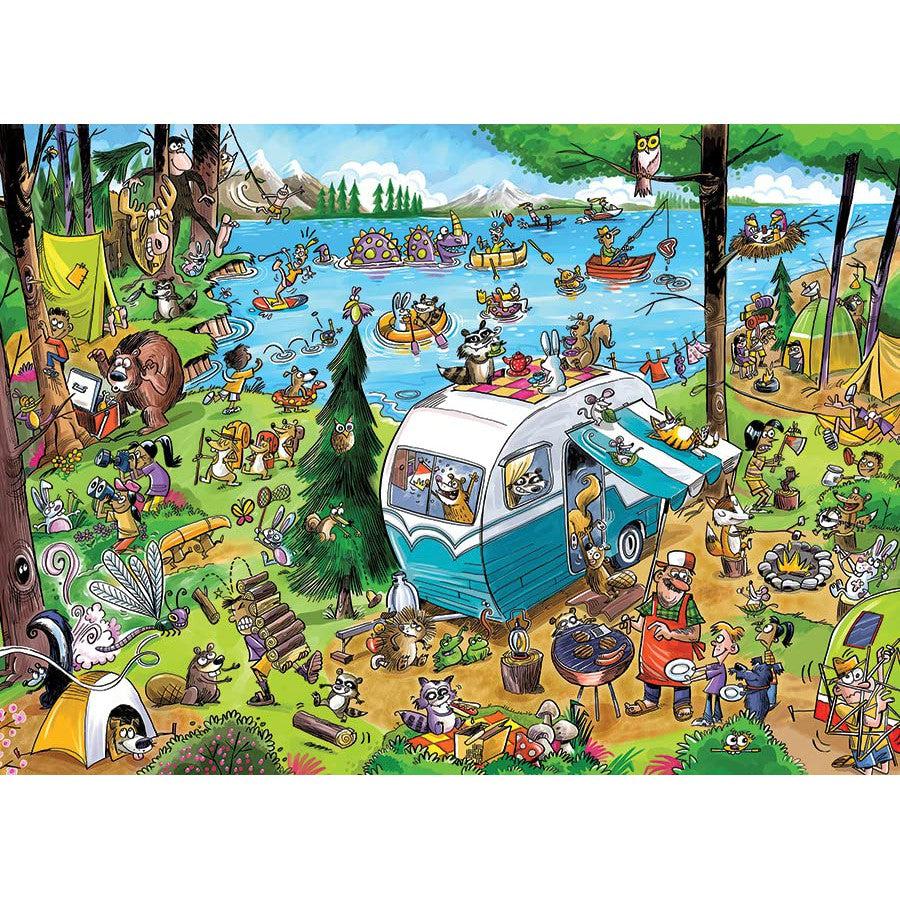 Call of the Wild 350 Piece Family Jigsaw Puzzle Cobble Hill