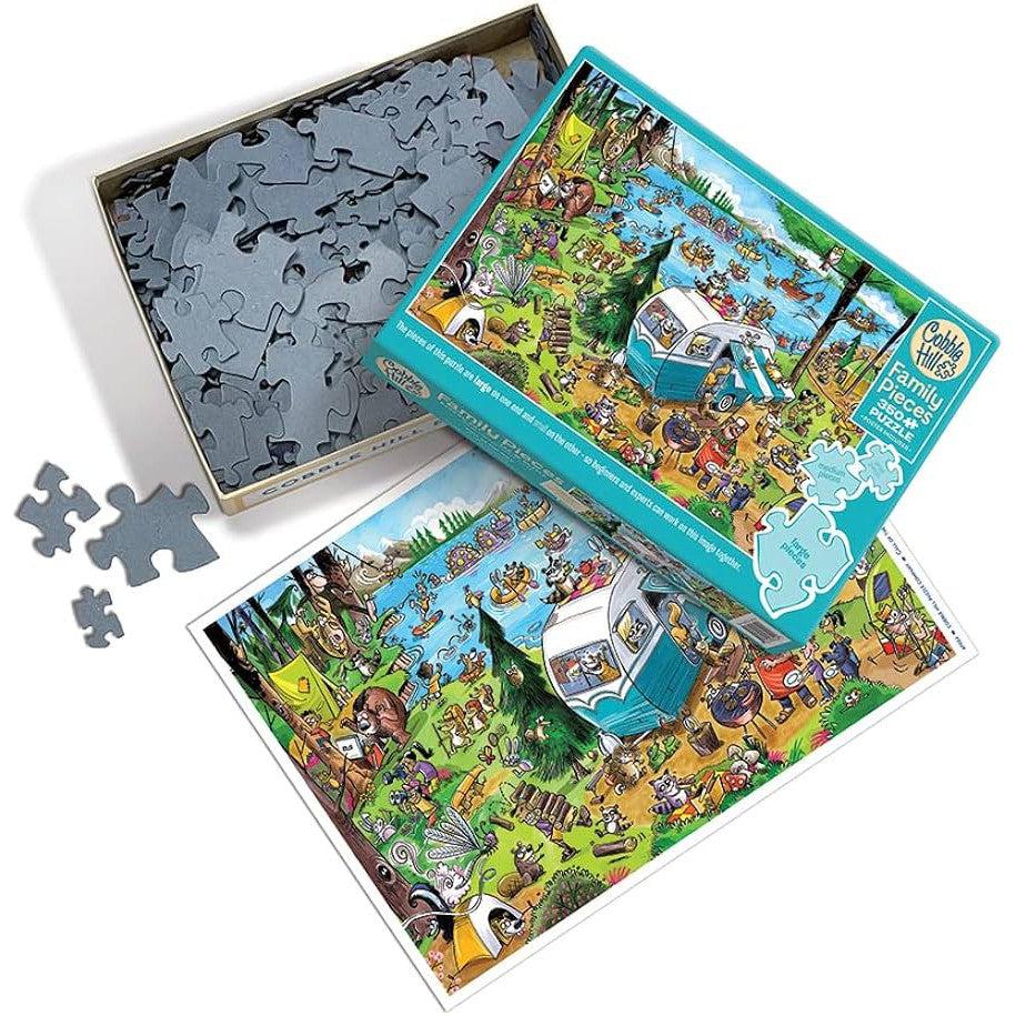 Call of the Wild 350 Piece Family Jigsaw Puzzle Cobble Hill