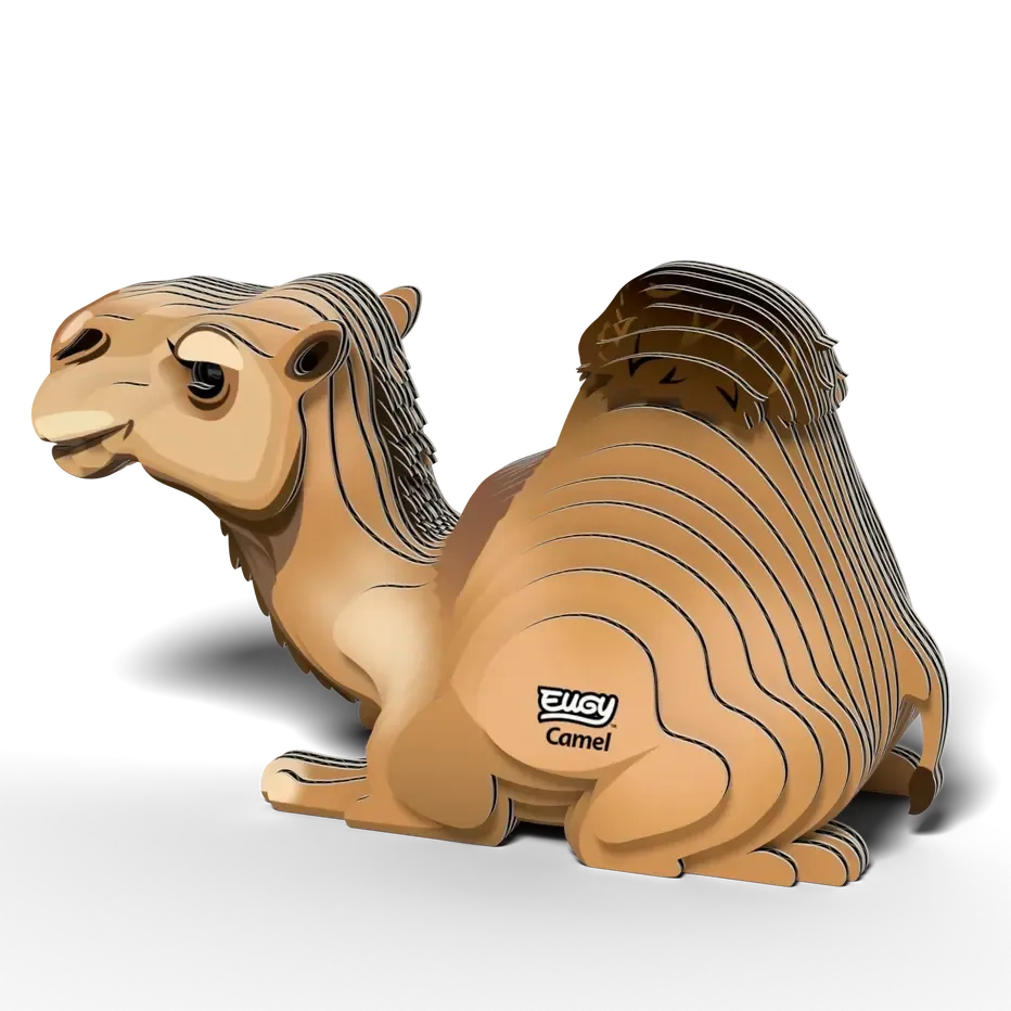 Camel 3D Cardboard Model Kit Eugy