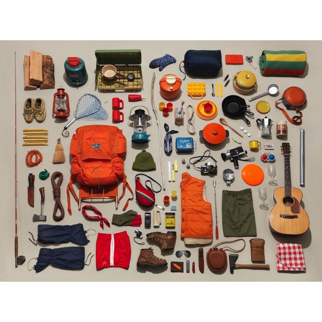 Camping Collection 500 Piece Jigsaw Puzzle NYPC