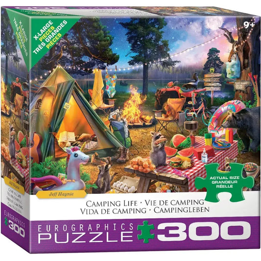 Camping Life 300 Piece Jigsaw Puzzle Eurographics