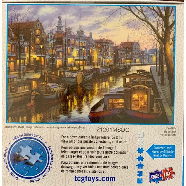 Canal Life Romantic Holiday 1000 Piece Jigsaw Puzzle Sure Lox