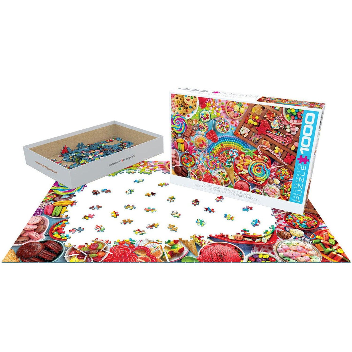 Candy Party 1000 Piece Jigsaw Puzzle Eurographics