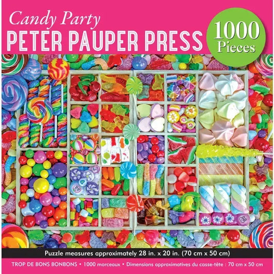 Candy Party 1000 Piece Jigsaw Puzzle Peter Pauper
