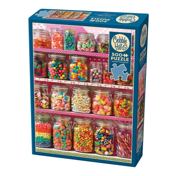 Candy Shelf 500 Piece Jigsaw Puzzle Cobble Hill