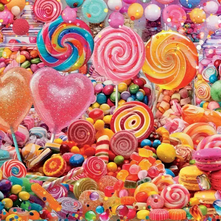Candy Shop 500 Piece Soft Touch Jigsaw Puzzle Crown Point