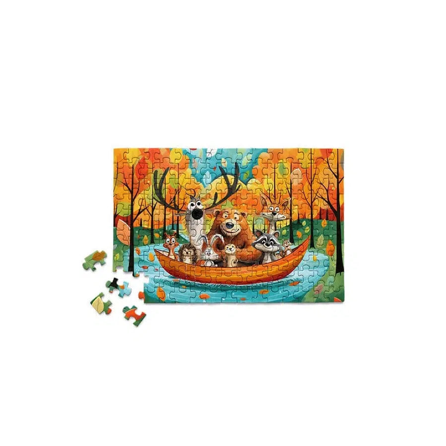 Canoe Critters 150 Piece Mini Jigsaw Puzzle Micro Puzzles