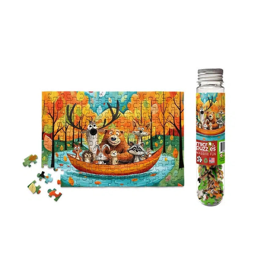 Canoe Critters 150 Piece Mini Jigsaw Puzzle Micro Puzzles