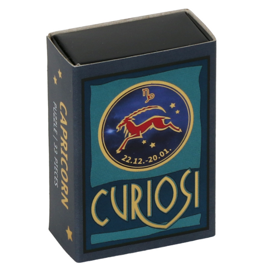 Capricorn Zodiac 33 Piece Mini Matchbox Jigsaw Puzzle Curiosi