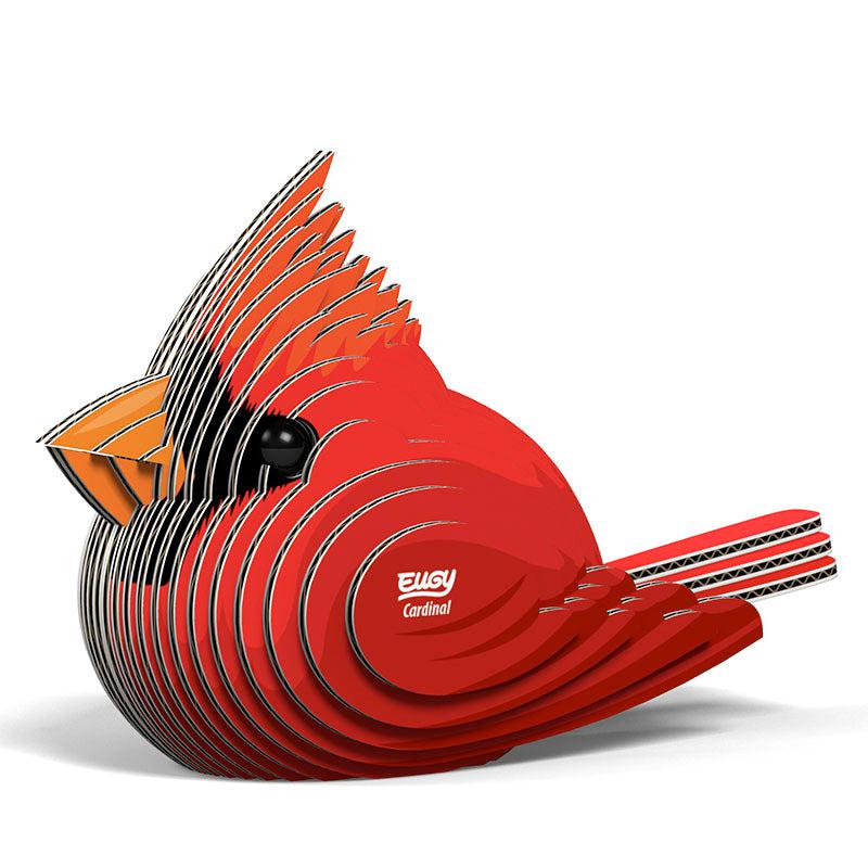 Cardinal 3D Cardboard Model Kit Eugy